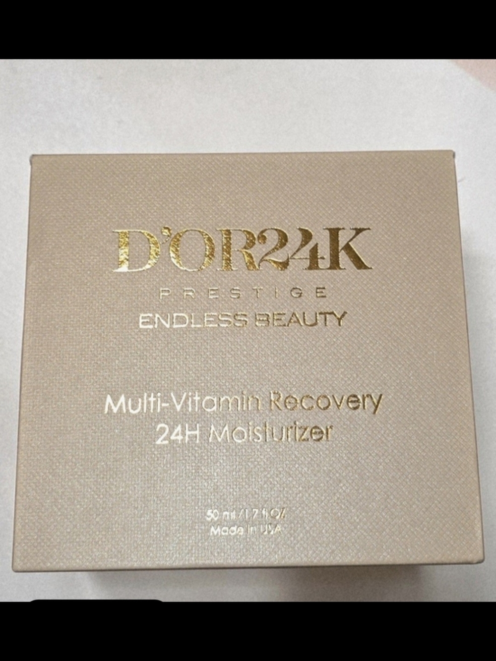 D'OR24K Prestige Multi-Vitamin Recovery 24H Moisturizer - Champagne Gold
